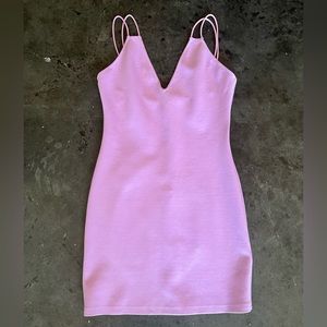 Light purple mini dress